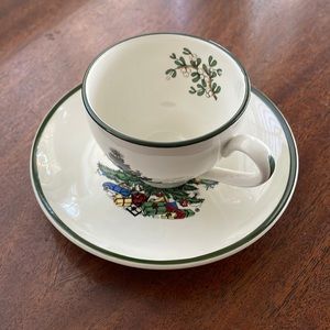 Cuthbertson demitasse cup and saucer